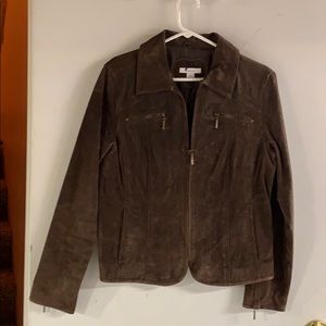 Suede Leather Jacket